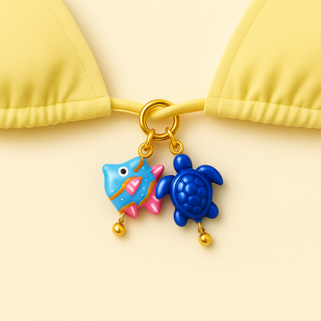Coffret Pendentifs Tortue / Poisson