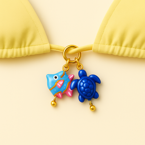 Coffret Pendentifs Tortue / Poisson